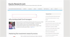 Desktop Screenshot of equity-research.com